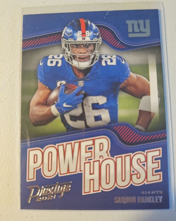 2021 Panini Prestige Power House #PH-SB Saquon Barkley — front