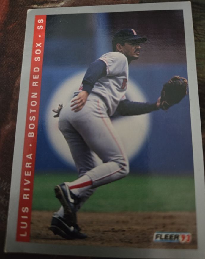 1993 Fleer #565 Luis Rivera — front