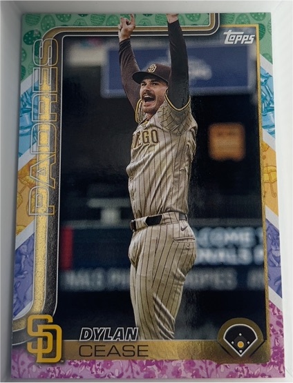 2025 Topps Series 1 #58 Dylan Cease — front