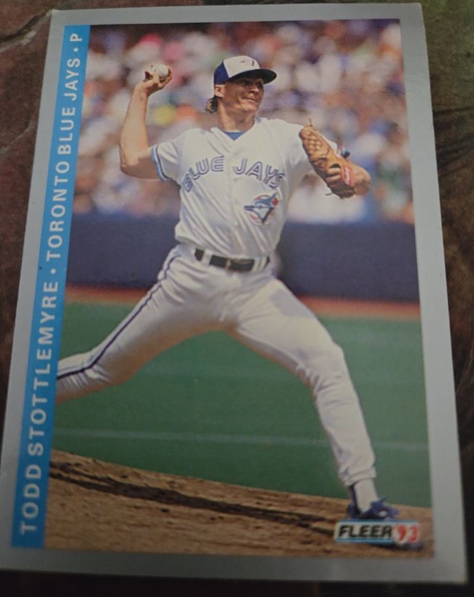1993 Fleer #340 Todd Stottlemyre — front