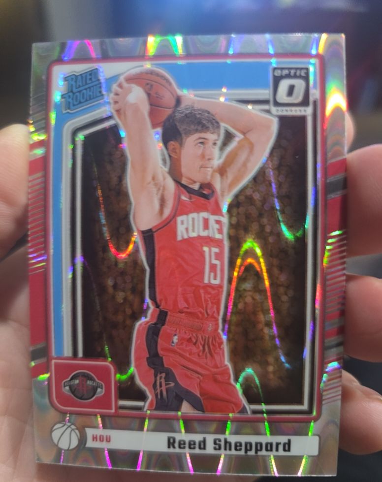 2024-25 Panini Donruss Optic Rated Rookies #P-202 Reed Sheppard — front