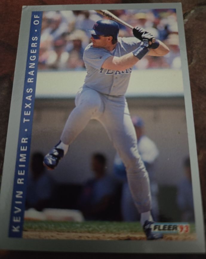 1993 Fleer #326 Kevin Reimer — front