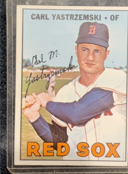 1967 Topps #355 Carl Yastrzemski — front