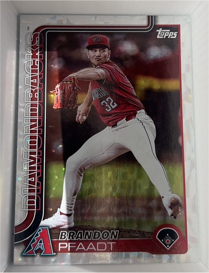 2025 Topps Series 1 #182 Brandon Pfaadt — front