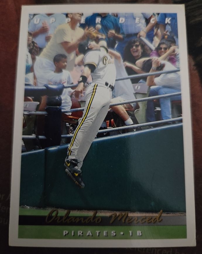 1993 Upper Deck #150 Orlando Merced — front