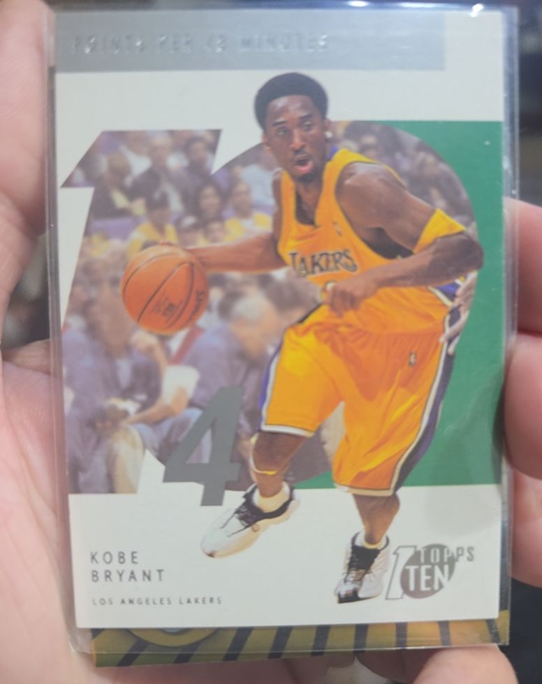 2002-03 Topps Ten #14 Kobe Bryant — front
