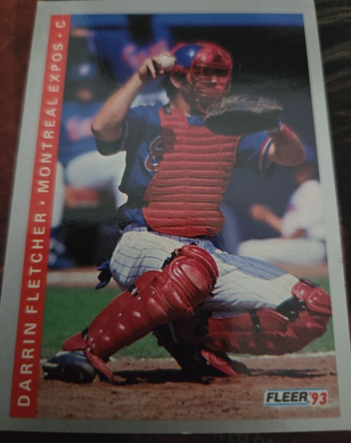 1993 Fleer #460 Darrin Fletcher — front