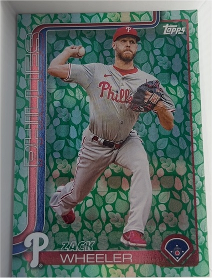 2025 Topps Series 1 #218 Zack Wheeler — front