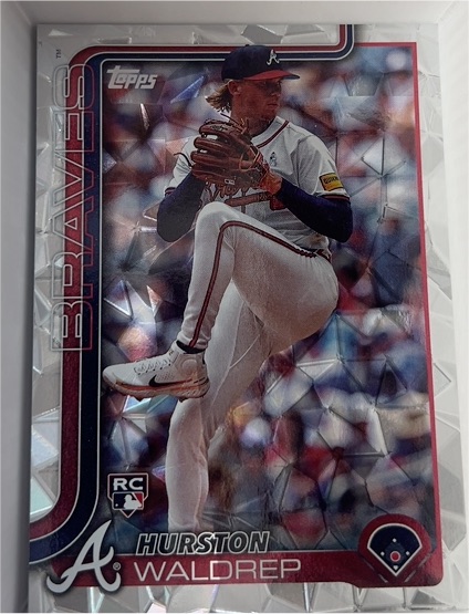 2025 Topps Series 1 #253 Hurston Waldrep — front