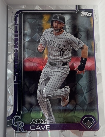 2025 Topps Series 1 #256 Jake Cave — front