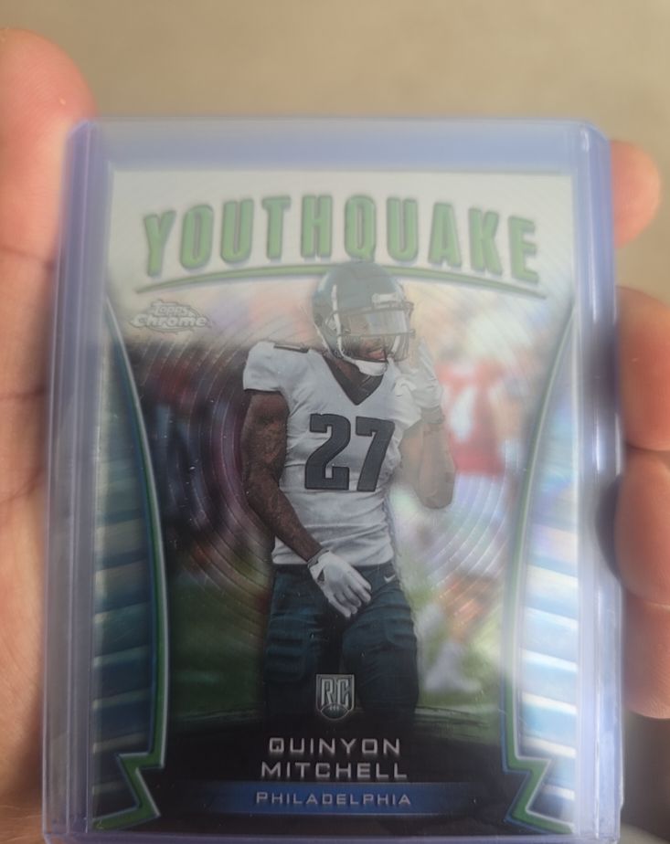 2024 Topps Chrome #Y-7 Quinyon Mitchell Youthquake — front