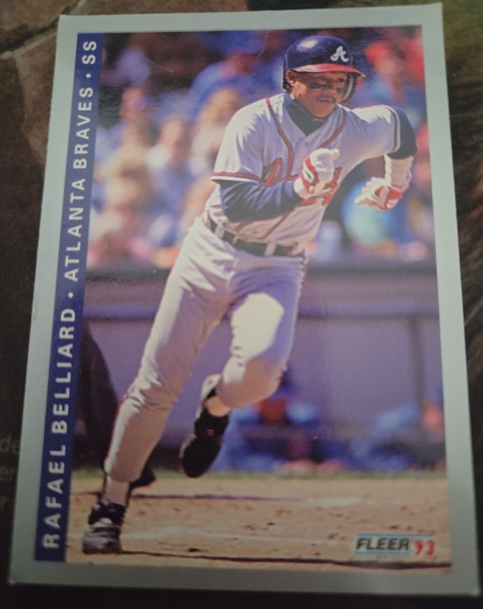 1993 Fleer #361 Rafael Belliard — front