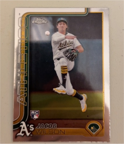 2025 Topps Chrome #96 Jacob Wilson — front