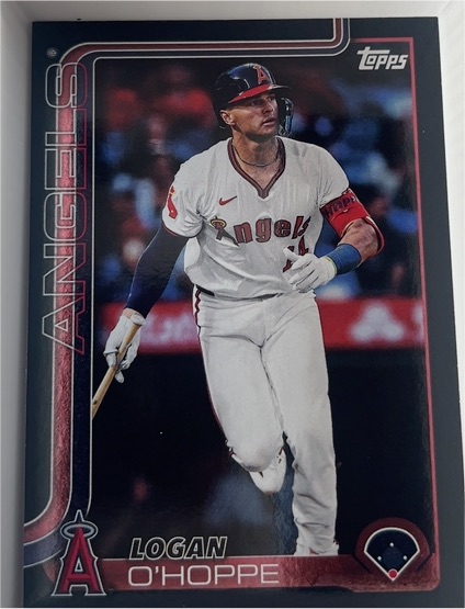 2025 Topps #308 Logan O'Hoppe — front