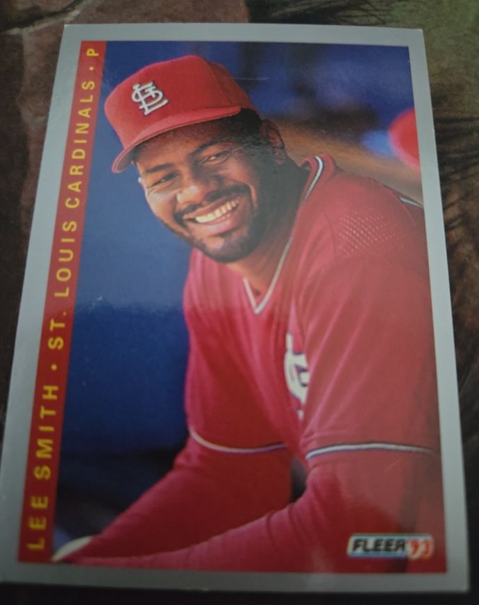 1993 Fleer #133 Lee Smith — front
