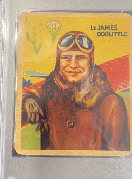 1934 National Chicle Sky Birds #32 Lt. James Doolittle — front
