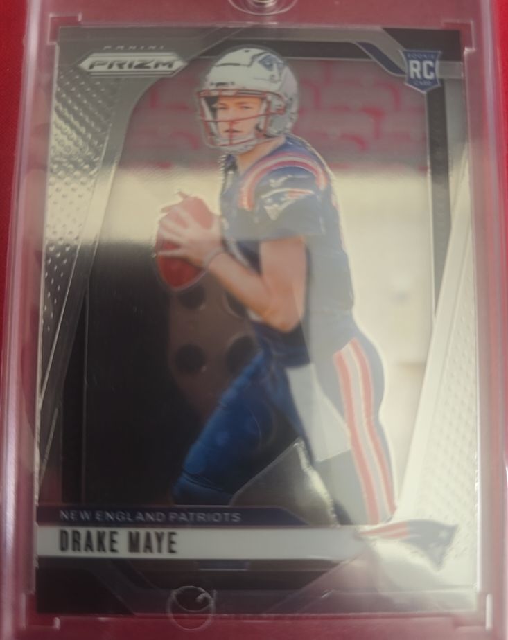 2024 Panini Prizm #329 Drake Maye — front