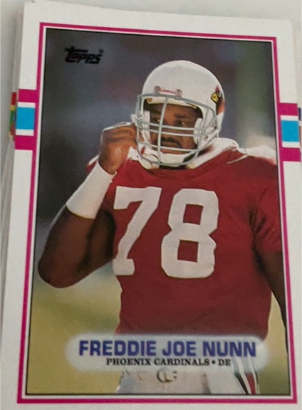 1989 Topps #286 Freddie Joe Nunn — front