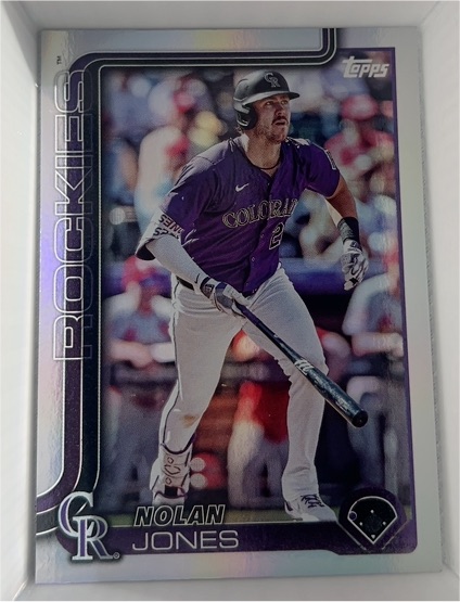2025 Topps Series 2 #403 Nolan Jones — front
