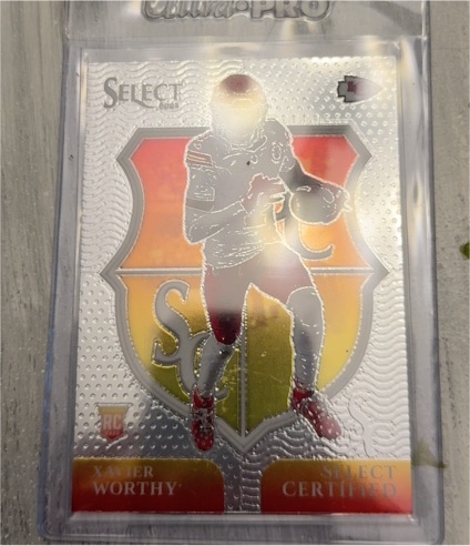 2024 Panini Select Select Certified Rookies Xavier Worthy — front