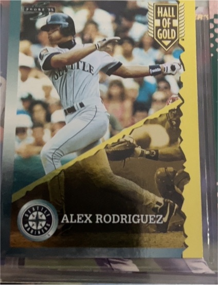1995 Score Hall of Gold #HG41 Alex Rodriguez — front