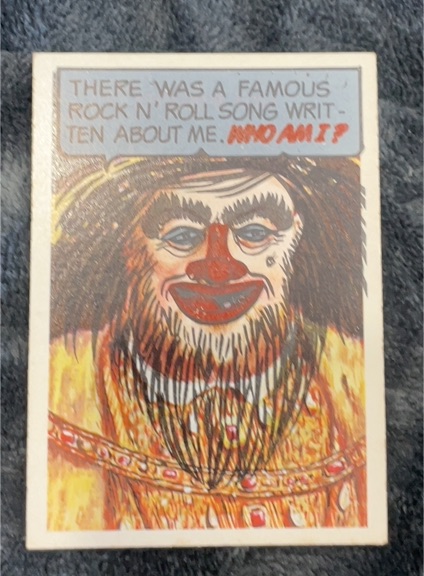 1967 Topps Who Am I? #7 Henry VIII — front