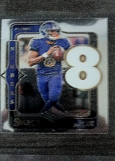 2024 Panini Select Numbers #11 Lamar Jackson — front