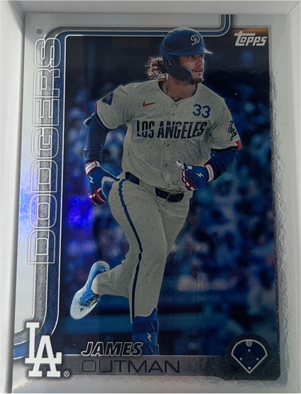 2025 Topps #683 James Outman — front