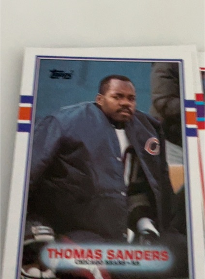 1989 Topps #68 Thomas Sanders — front