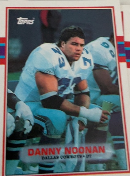 1989 Topps #387 Danny Noonan — front
