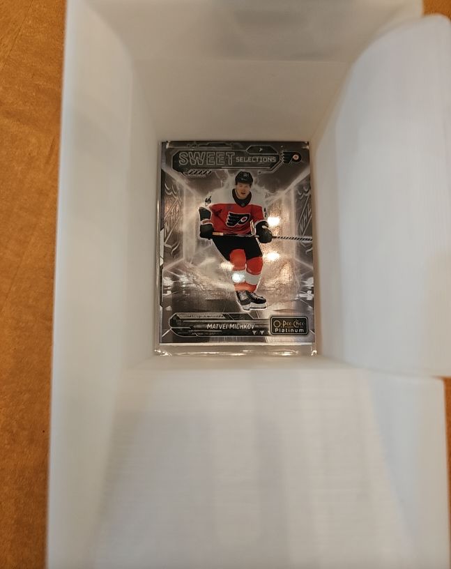 2024-25 O-Pee-Chee Platinum Sweet Selections #SS-12 Matvei Michkov — front