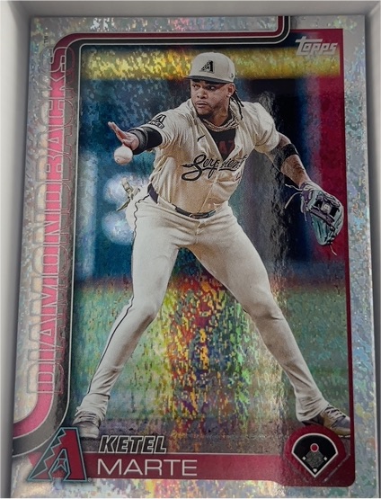 2025 Topps #128 Ketel Marte — front