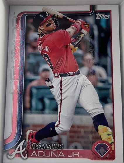 2025 Topps Series 1 #CC-3 Ronald Acuna Jr. — front