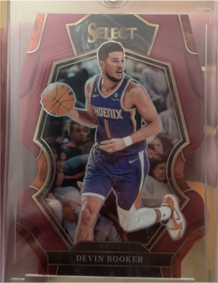 2022-23 Panini Select #138 Devin Booker — front