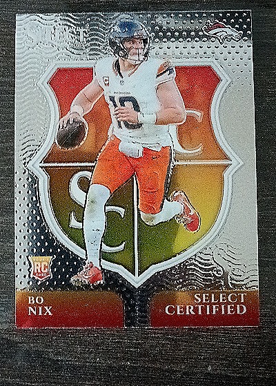 2024 Panini Select Certified #4 Bo Nix — front