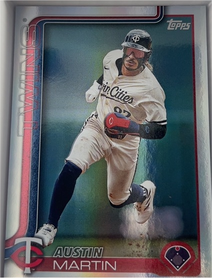 2025 Topps Series 2 #595 Austin Martin — front