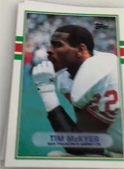 1989 Topps #19 Tim McKyer — front