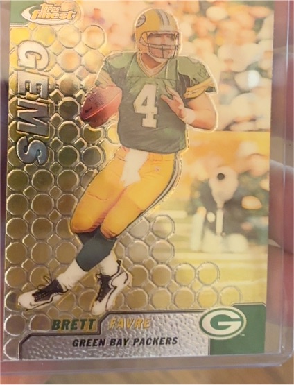 1999 Topps Finest Gems #126 Brett Favre — front