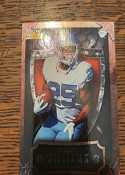 2021 Wild Card Matte #MBC-25 Javonte Williams — front