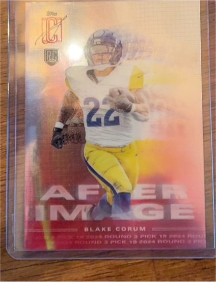 2024 Topps Signature Class After Image #AI-14 Blake Corum — front