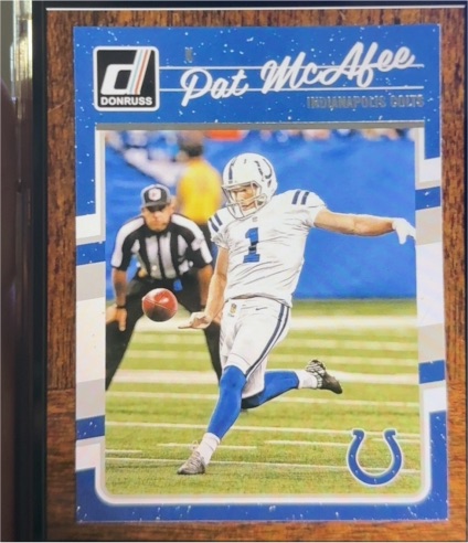 2016 Donruss #131 Pat McAfee — front