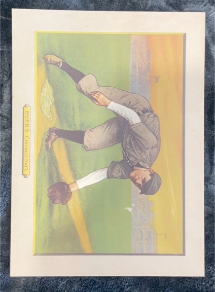 1911 Turkey Red #16 Johnny Evers — front