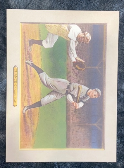 1911 Turkey Red #47 Frank Chance — front