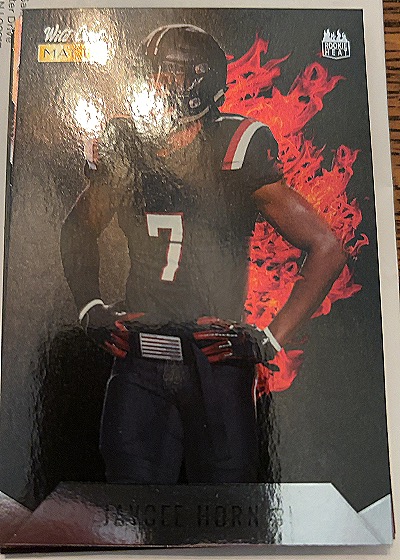 2021 Panini Instant NFL Draft Night #7 Jaycee Horn — front
