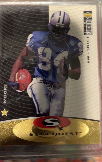 1997 Upper Deck Collector's Choice Star Quest #SQ10 Herman Moore — front