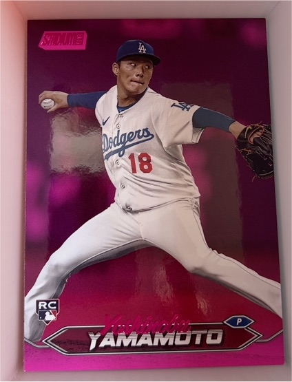 2024 Topps Stadium Club #114 Yoshinobu Yamamoto — front