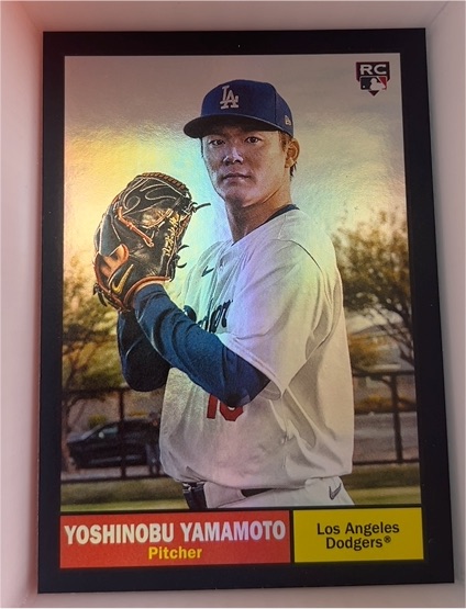 2024 Topps Archives #61 Yoshinobu Yamamoto — front