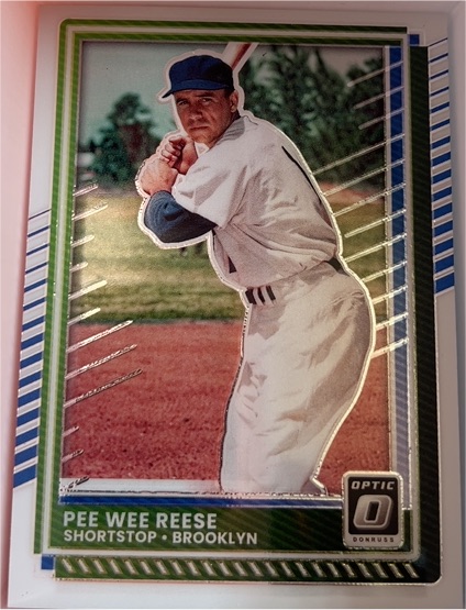 2025 Donruss Optic #60 Pee Wee Reese — front