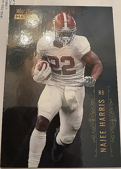 2021 Wild Card Matte #MBC-9 Najee Harris — front