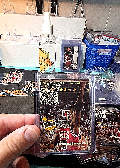 1993 Stadium Club Michael Jordan Frequent Flyers — front